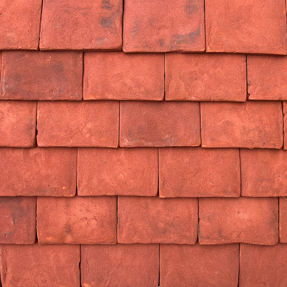 hand made plain tiles