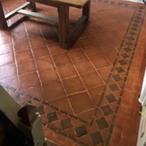 Handmade 9”x9” Brick Slip Terracotta Floor Tiles Spicer Tiles 1