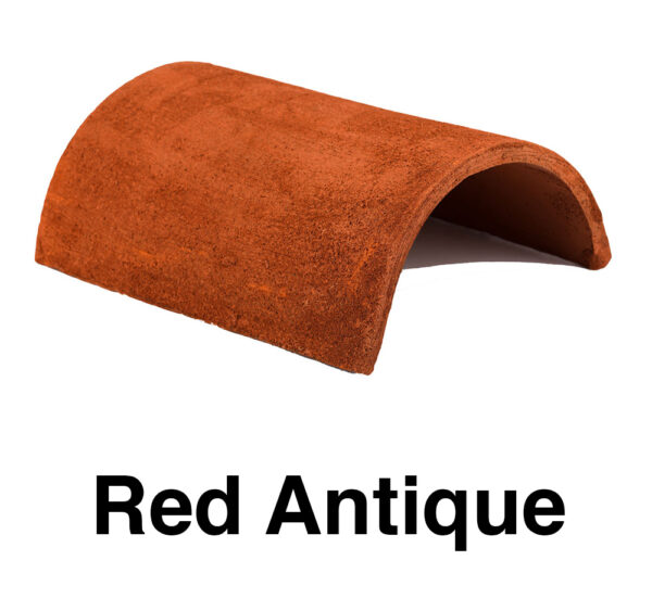 Red Antique Half Round Ridge Tiles 2023