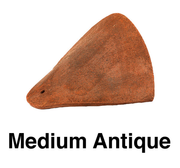Medium Antique Bonnet Hip Tiles