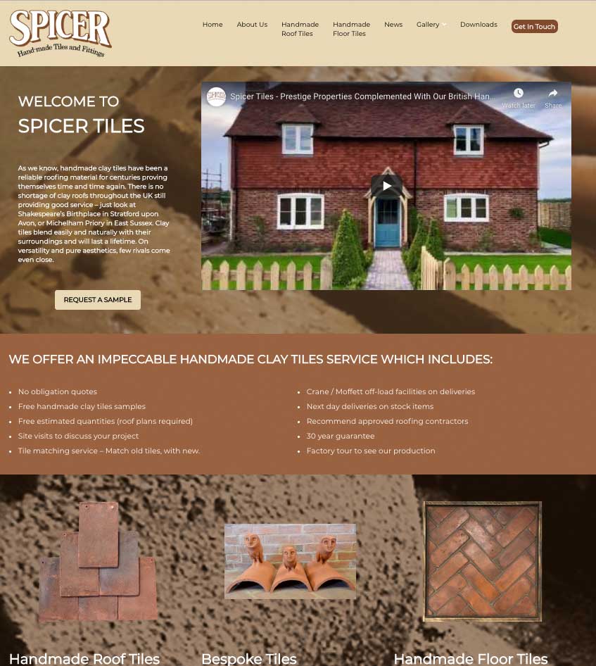 Handmade Tiles Website Spicer Tiles