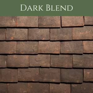 British Made Dark Antique Blend Handmade Clay Roof Tiles